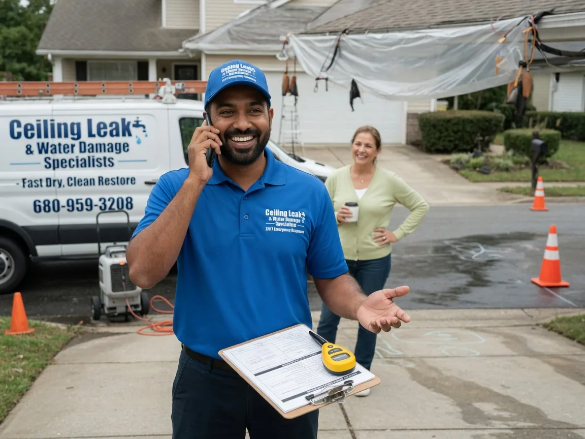 Ceiling Leak Cleanup Fort Lee, VA FAQs