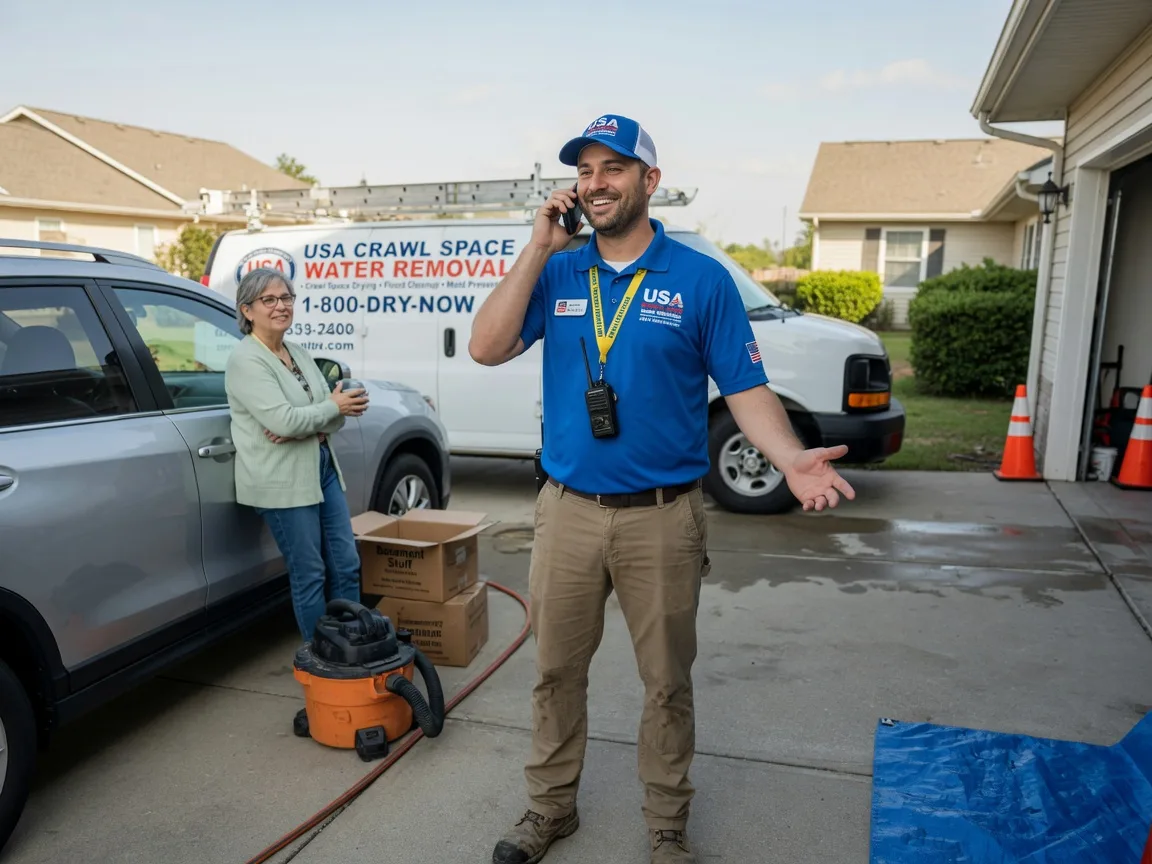 Crawl Space Water Removal Fort Lee, VA FAQs